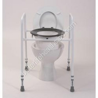 Raised Toilet Seat Frame Frame with Seat