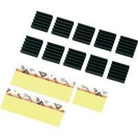 RAM cooler Akasa AK-VMC01-BK (L x W x H) 13 x 13 x 4 mm