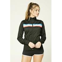 Rainbow Stripe Track Jacket