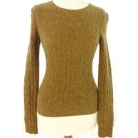 Ralph Lauren Size 10 High Quality Soft and Luxurious Pure Cashmere Brown Jumper