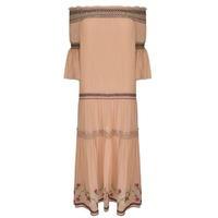 RACHEL ZOE Cassidee Embroidered Silk Gown