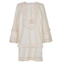 RACHEL ZOE Abigail Fringe Detail Mini Dress