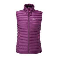 rab womens microlight vest berry size uk 10