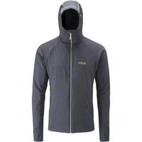 RAB MENS ALPHA FLUX JACKET BELUGA (MEDIUM)