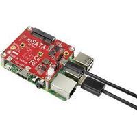 Raspberry Pi® add-on PCB USB zu mSATA Raspberry Pi® A, B, B+