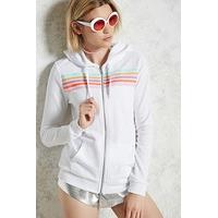 Rainbow Piped Hoodie