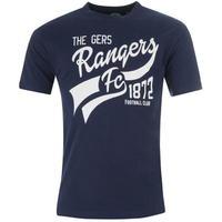 rangers graphic tee mens