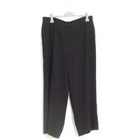 Ralph Lauren Wide Leg Black Trousers UK Size 16 / Leg Length 31\