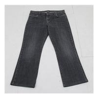 ralph lauren size 16 black faded style jeans