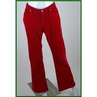 ralph lauren size 30 red corduroy trousers