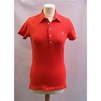 ralph lauren polo size 36 red polo shirt