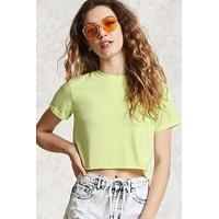 Raw-Cut Crop Top