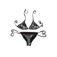 Rainbow Mermaid Shimmer Scales Bikini - Size: One Size