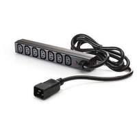 Rack Option - PDU Extension Bar 7x13inch Fixed Cord - IEC C13 (2 pack)