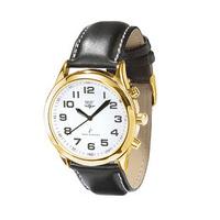 Radio Controlled Big Time Watch, Leather