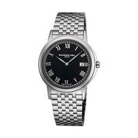 Raymond Weil Gents Tradition 39mm Black Dial Date Watch