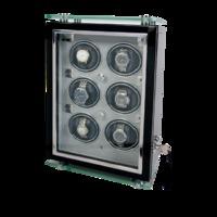 rapport optima 6 watch winder in ebony