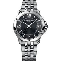 raymond weil tango mens grey dial stainless steel bracelet watch