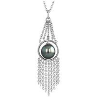 rambaud necklace olivia womens pendant in grey