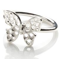 Rachel Galley Silver Butterfly Ring F300SVMD