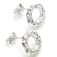 Rachel Galley Silver Allegro Mini Loop Studs A401SV