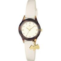 radley ladies cream strap watch ry2432