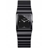 rado ladies diamond ceramic bracelet watch r21702702 s