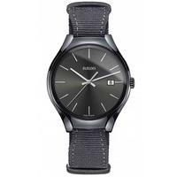 rado mens true ceramic fabric strap watch r27232106 l