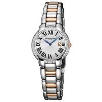 raymond weil ladies two tone silver dial watch 5229 s5s00659