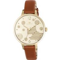 Radley Ladies Ormond Gold Plated Strap Watch RY2398