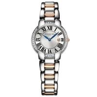 Raymond Weil Ladies Two Tone Silver Dial Watch 5229-S5S00659