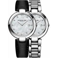 raymond weil ladies diamond bracelet watch 1600 sts000995