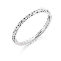 Raphael Platinum and 0.25ct Round Brilliant Diamond Eternity Ring