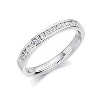 Raphael Platinum and 0.25ct Diamond Eternity Ring