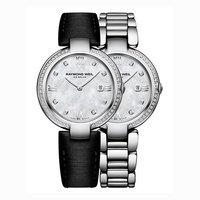 raymond weil ladies 32mm shine diamond bezel watch with interchangeabl ...