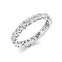 raphael platinum and 200ct round brilliant cut diamond full set eterni ...