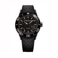 Raymond Weil Gents Freelancer Diver Black 42.5mm Automatic Steel on Rubber Strap Watch