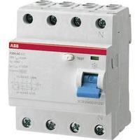 RCCB 4-pin 25 A 0.03 A 230 Vac, 400 Vac ABB 2CSF204101R1250