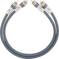 RCA Audio/phono Cable [2x RCA plug (phono) - 2x RCA plug (phono)] 4.25 m Anthracite gold plated connectors Oehlbach