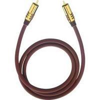 RCA Audio/phono Cable [1x RCA plug (phono) - 1x RCA plug (phono)] 8 m Bordeaux gold plated connectors Oehlbach