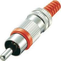 rca connector plug straight number of pins 2 red conrad components 1 p ...