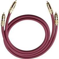 RCA Audio/phono Cable [2x RCA plug (phono) - 2x RCA plug (phono)] 0.70 m Anthracite gold plated connectors Oehlbach