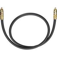 RCA Audio/phono Cable [1x RCA plug (phono) - 1x RCA plug (phono)] 5 m Anthracite gold plated connectors Oehlbach