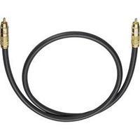 RCA Audio/phono Cable [1x RCA plug (phono) - 1x RCA plug (phono)] 6 m Anthracite gold plated connectors Oehlbach