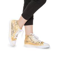 RD012501W Revolution High Top Sequin Sneaker