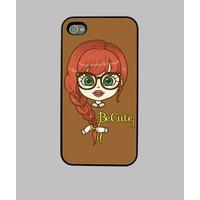 redhair nerd iphone4