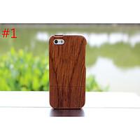 real natural bamboo wood wooden hard case cover for apple iphone 5c