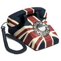 RETRO TELEPHONE in Union Jack Design