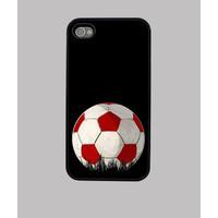 red ball and white by glez