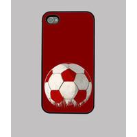 red ball and white by glez